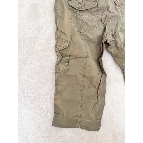 Kuhl Splash Green Cargo Convertible Shorts Capri Women’s 8 Hiking Outdoors - Picture 3 of 9